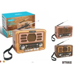 Radio Retro Am/Fm Bluetooth